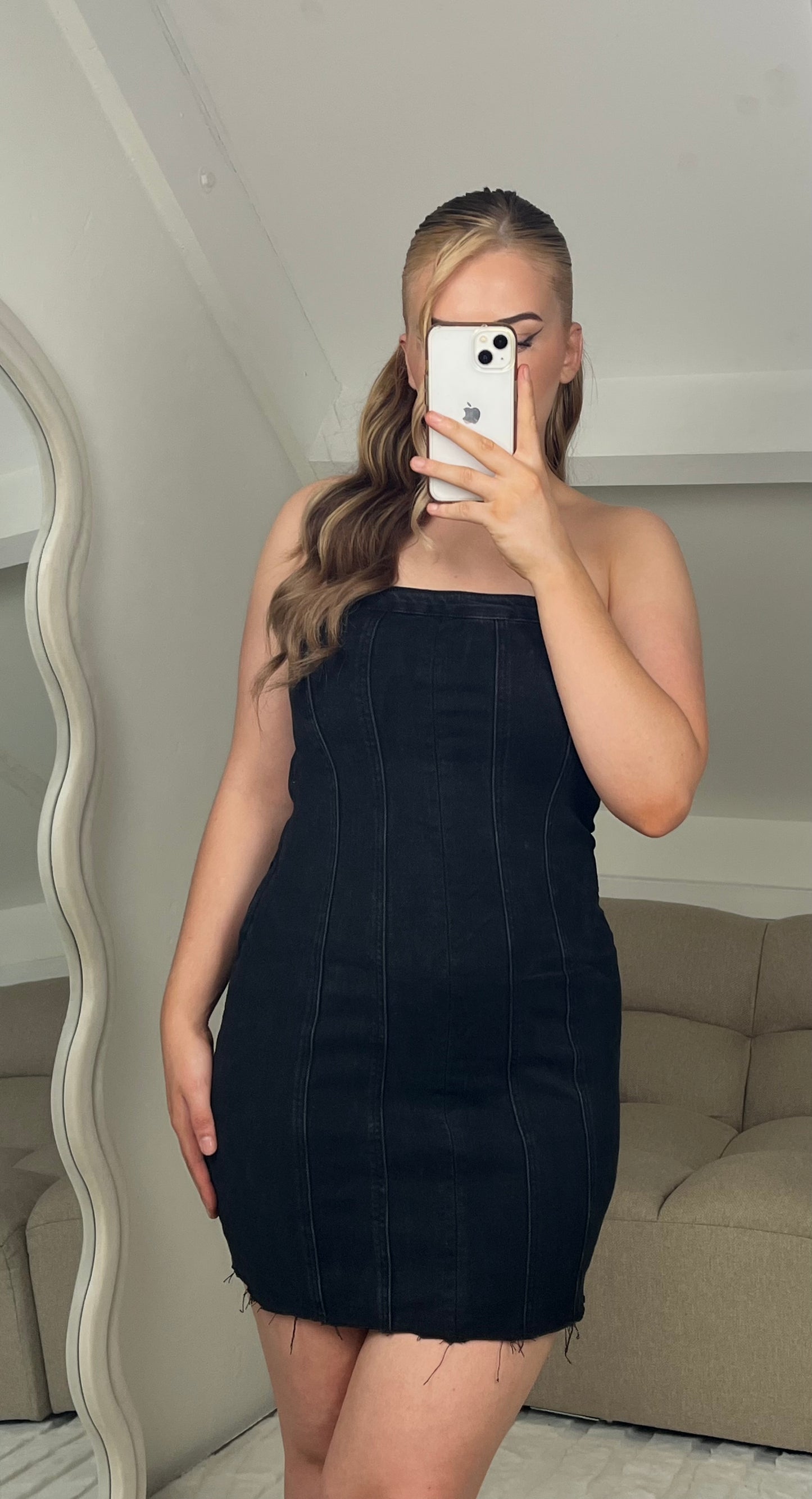 LEA DRESS (ZWART)