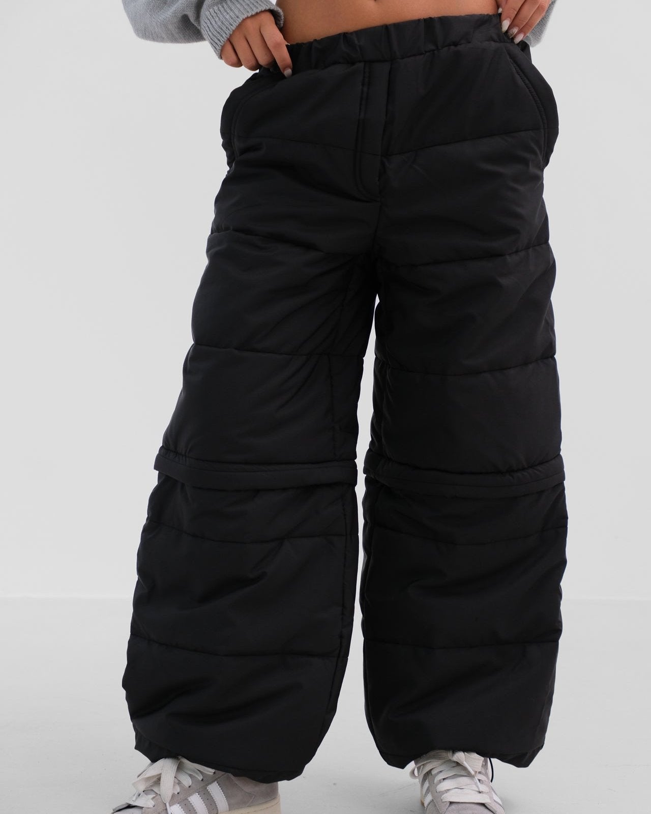 PUFFY JEANS (ZWART)