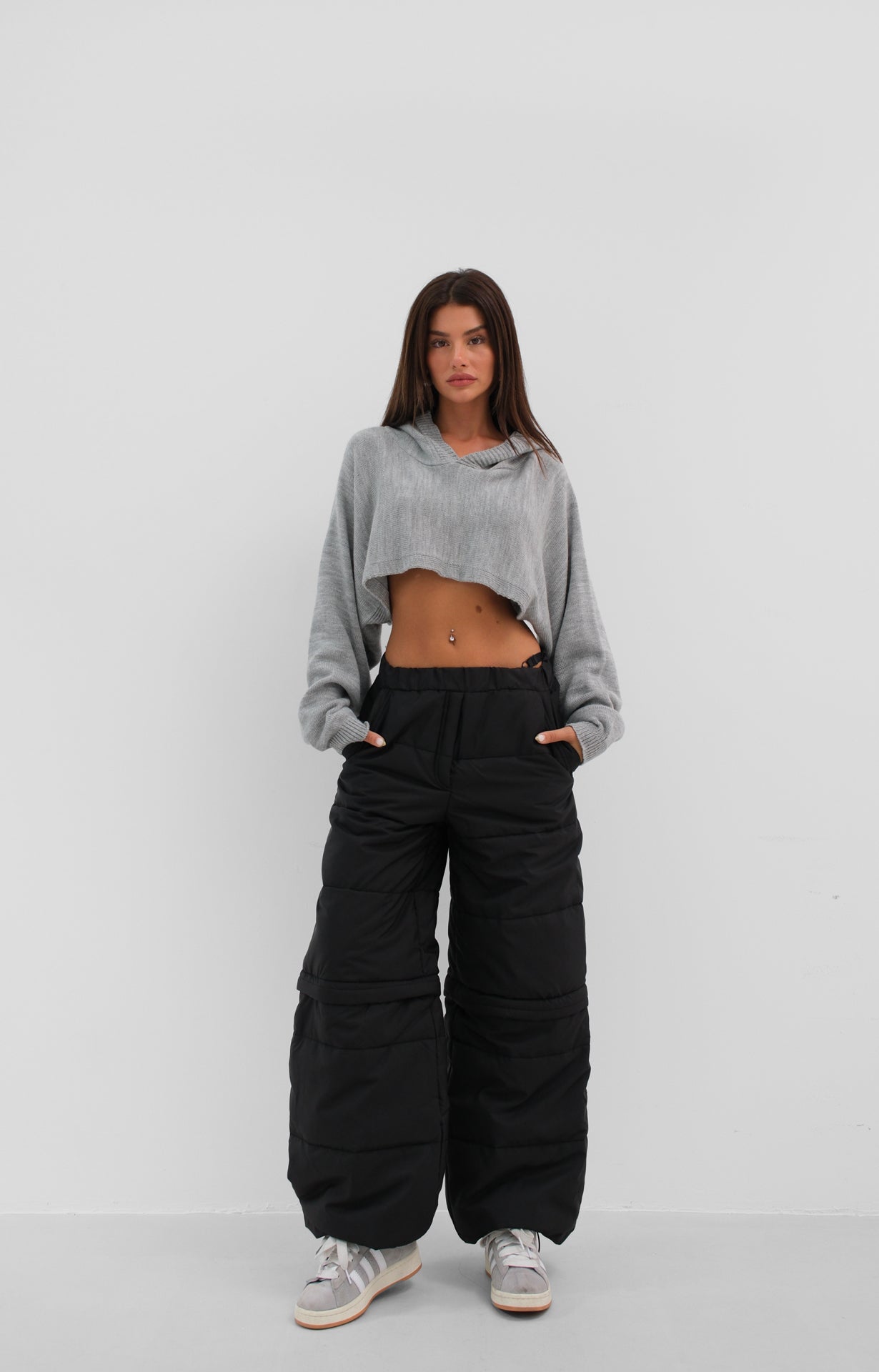PUFFY JEANS (ZWART)