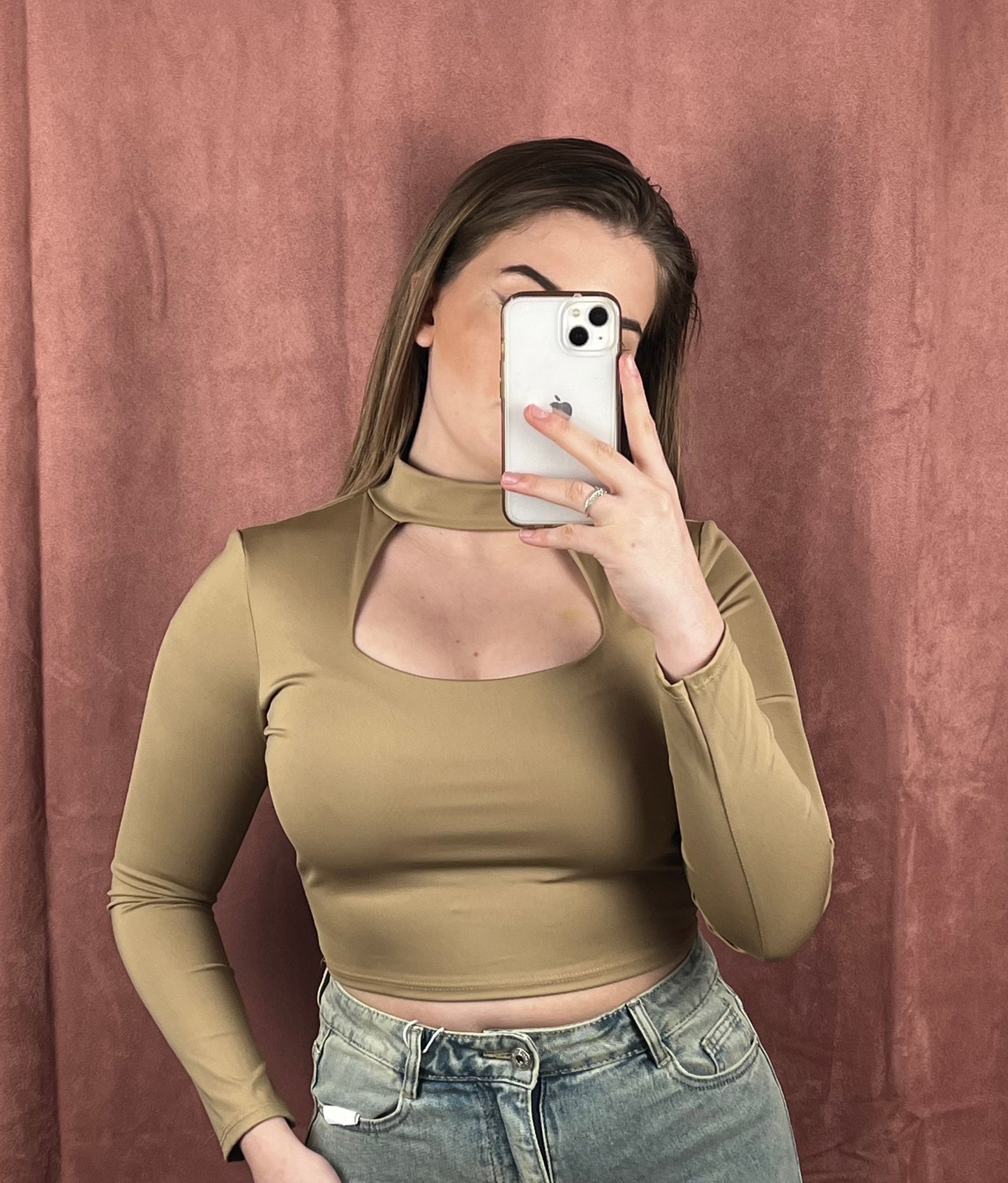 CLAIRE TOP (CAMEL)
