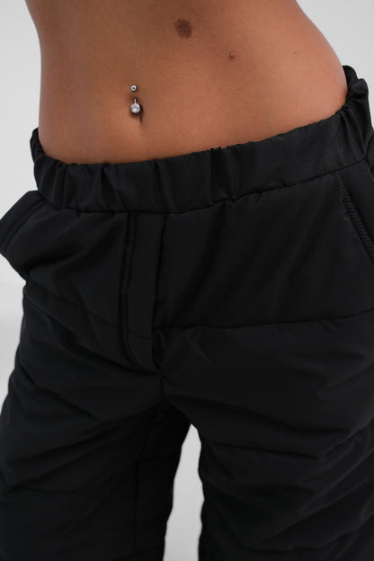 PUFFY JEANS (ZWART)